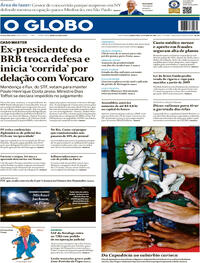Capa do jornal O Globo 23/04/2026