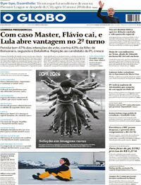 Capa O Globo 23/05/2026