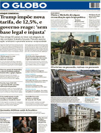 Capa O Globo 24/07/2026