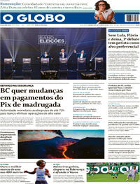 Capa Jornal O Globo
