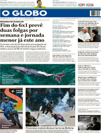 Capa O Globo 26/05/2026