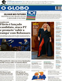Capa Jornal O Globo