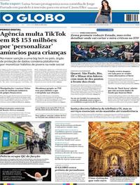 Capa O Globo 26/08/2026