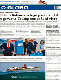 Capa Jornal O Globo