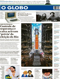 Capa do jornal O Globo 29/03/2026