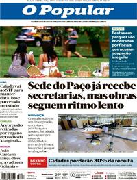Capa do jornal O Popular 03/06/2025