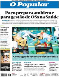 Capa do jornal O Popular 04/06/2025
