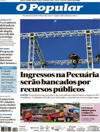 Capa do jornal O Popular 07/05/2025