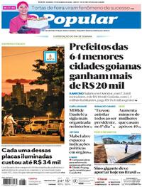 Capa do jornal O Popular 17/05/2025