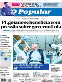Capa do jornal O Popular 21/06/2025