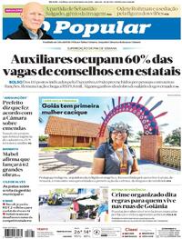 Capa do jornal O Popular 24/05/2025