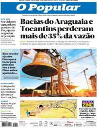 Capa do jornal O Popular 24/06/2025