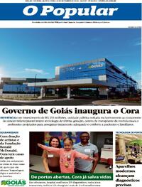 Capa do jornal O Popular 25/09/2025