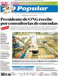 Capa do jornal O Popular 25/10/2025