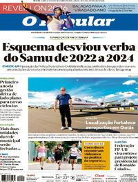 Capa do jornal O Popular 29/11/2025