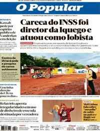 Capa do jornal O Popular 05/02/2026