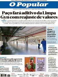 Capa do jornal O Popular 05/03/2026