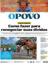Capa do jornal O Povo 05/10/2020