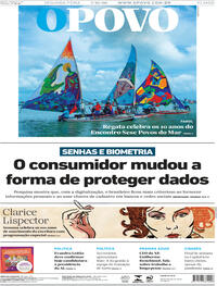 Capa do jornal O Povo 07/12/2020