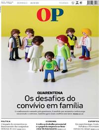 Capa do jornal O Povo 16/08/2020