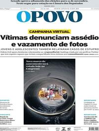 Capa do jornal O Povo 24/06/2020