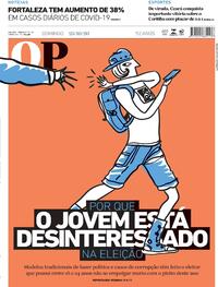 Capa do jornal O Povo 25/10/2020