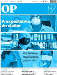 Capa do jornal O Povo 30/08/2020