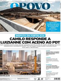 Capa do jornal O Povo 30/09/2020