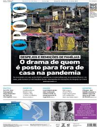Capa do jornal O Povo 02/06/2021