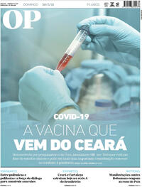 Capa do jornal O Povo 30/05/2021