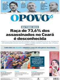Capa do jornal O Povo 03/03/2023