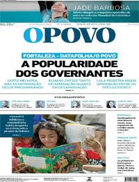 Capa do jornal O Povo 01/04/2024
