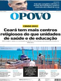 Capa do jornal O Povo 03/02/2024