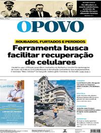 Capa do jornal O Povo 03/04/2024