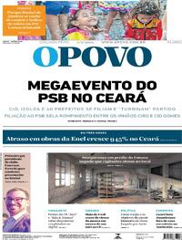 Capa do jornal O Povo 05/02/2024
