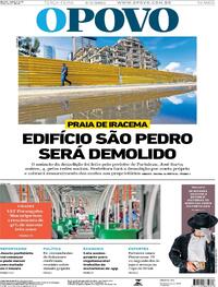 Capa do jornal O Povo 05/03/2024