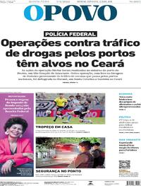 Capa do jornal O Povo 07/03/2024