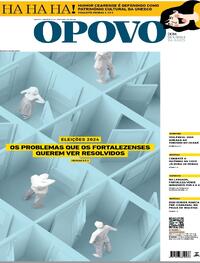 Capa do jornal O Povo 21/01/2024