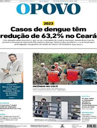 Capa do jornal O Povo 31/01/2024