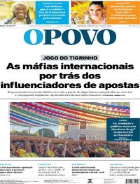 Capa do jornal O Povo 02/06/2025