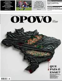 Capa do jornal O Povo 02/11/2025