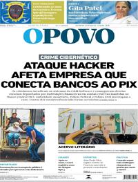 Capa do jornal O Povo 03/07/2025