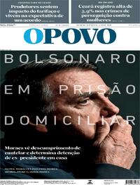 Capa do jornal O Povo 05/08/2025