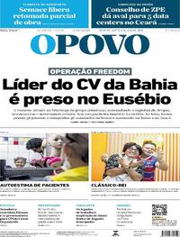 Capa do jornal O Povo 05/11/2025