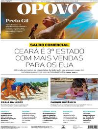 Capa do jornal O Povo 21/07/2025