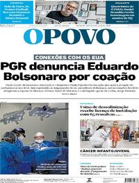Capa do jornal O Povo 23/09/2025