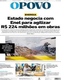 Capa do jornal O Povo 23/12/2025