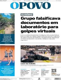 Capa do jornal O Povo 29/04/2025