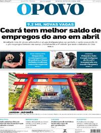 Capa do jornal O Povo 29/05/2025
