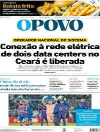 Capa do jornal O Povo 30/05/2025